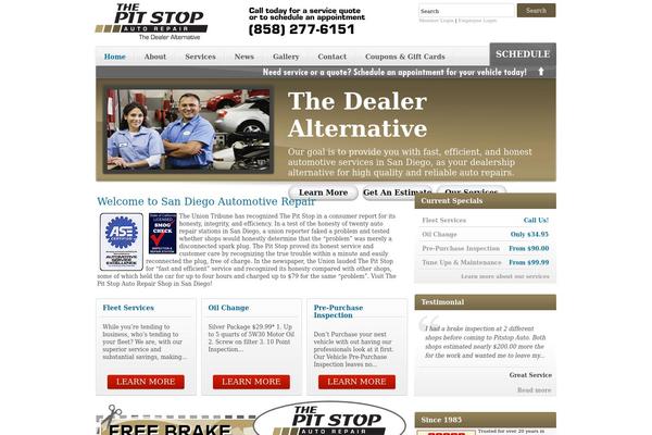 pitstopautorepair.com site used Bluegreen