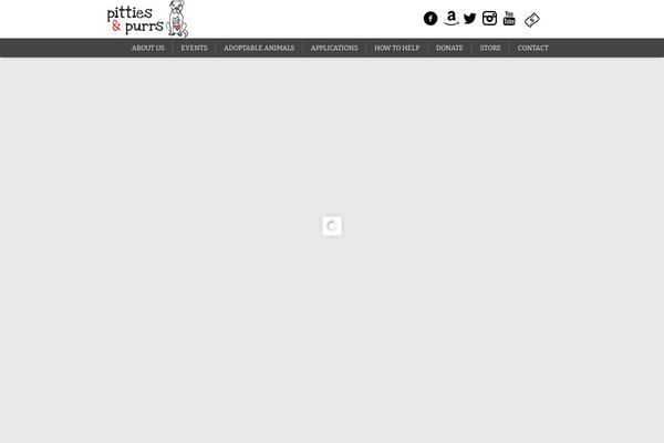 Pet-rescue theme site design template sample