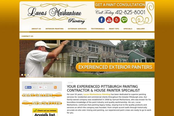 Footbridge theme site design template sample