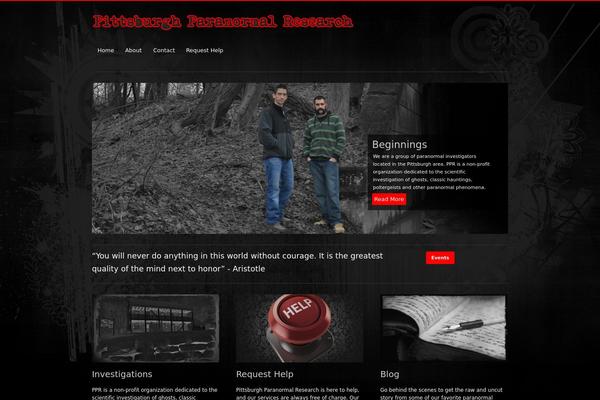Hero theme site design template sample