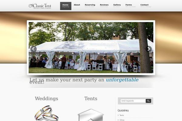 iNspiration theme site design template sample