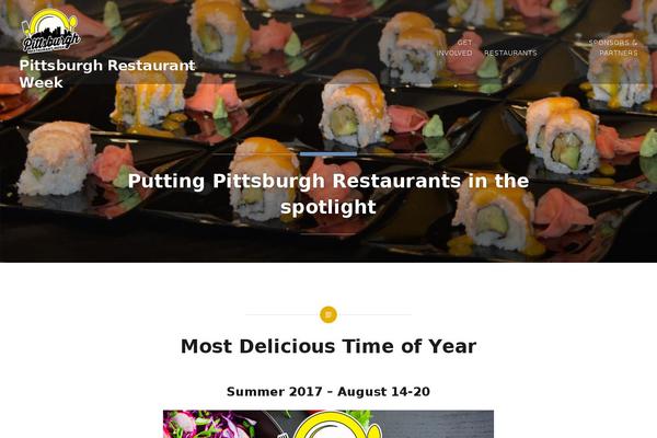Hestia theme site design template sample
