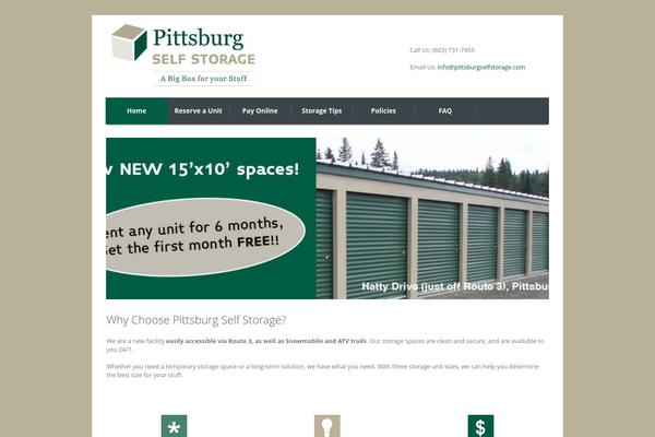 Increase theme site design template sample