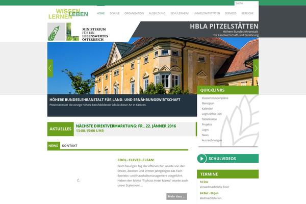 My College theme site design template sample