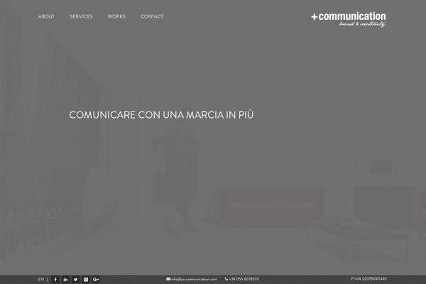 Shadow theme site design template sample