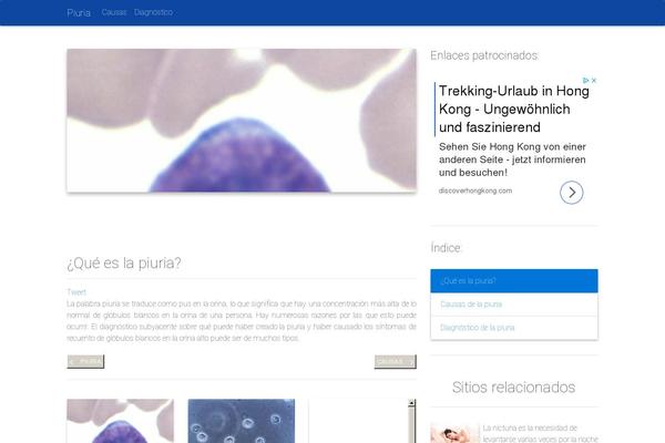 Site using Floating Social Bar plugin