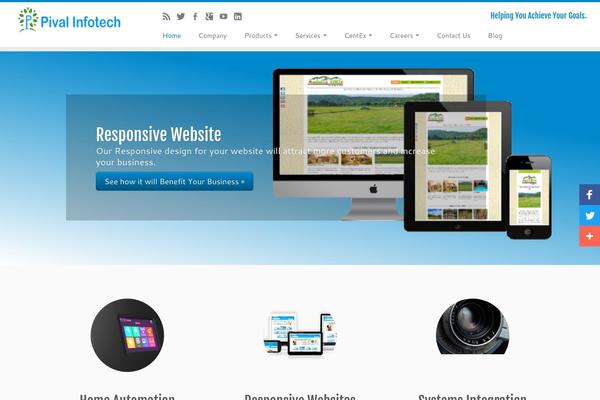 Customizr theme site design template sample