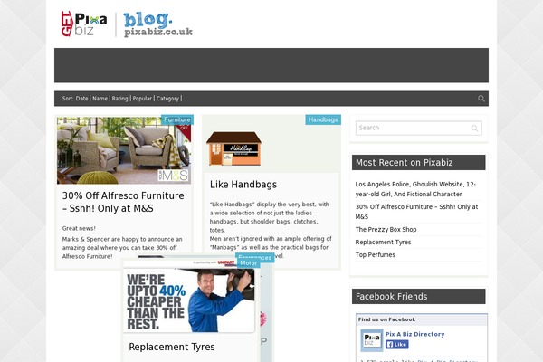 NewsMag theme site design template sample