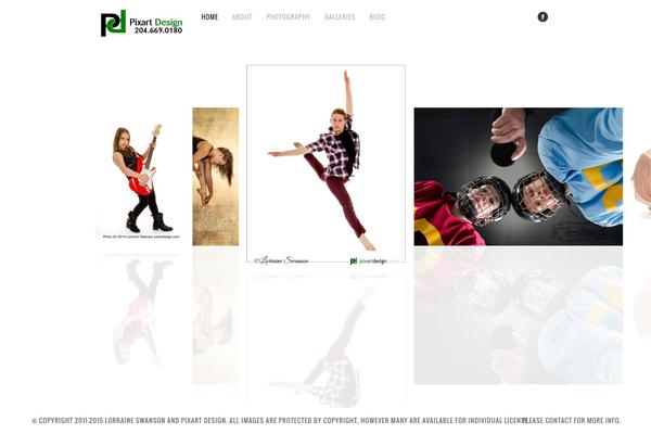 Core theme site design template sample