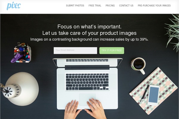 Site using FitText.js, a jQuery plugin for inflating web type plugin
