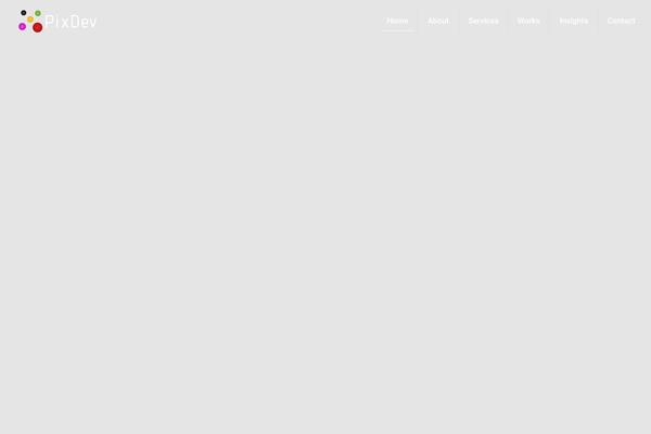 pixdev.net site used Pixdev-child