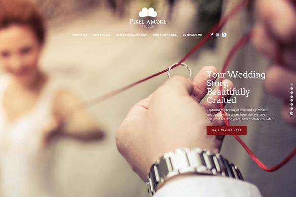 Story theme site design template sample