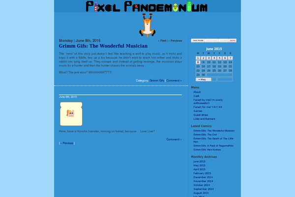 ComicPress theme site design template sample