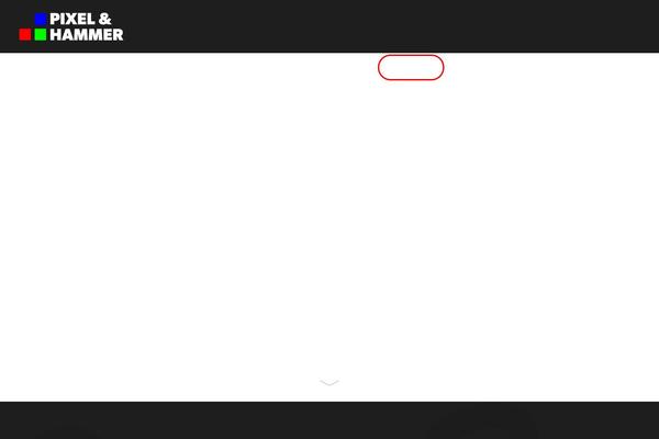 Pixel theme site design template sample