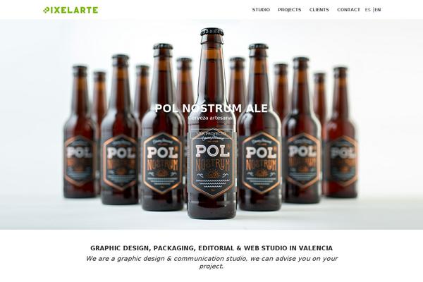 Wp-bootstrap-starter-child theme site design template sample