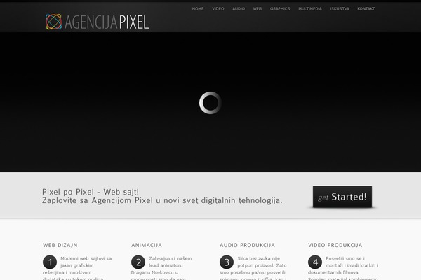 inFocus theme site design template sample