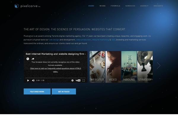 NAMO theme site design template sample
