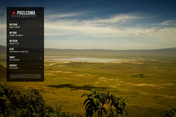 Artemis theme site design template sample
