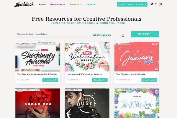 Garfunkel theme site design template sample
