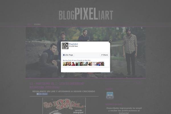 Dark-n-gritty theme site design template sample