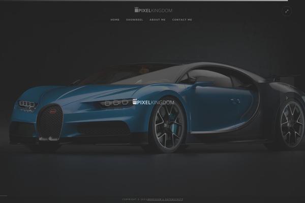 Kinetika theme site design template sample