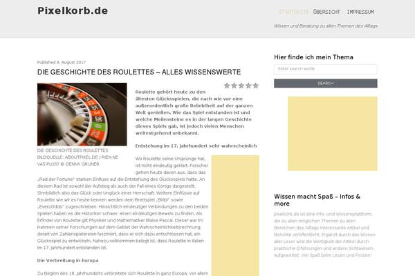 Opportune theme site design template sample