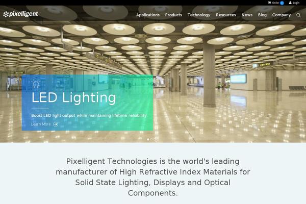 pixelligent.com site used Pixelligent
