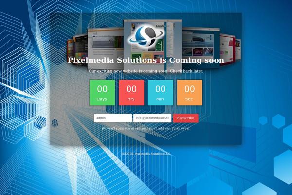 Site using EZP Coming Soon Page plugin