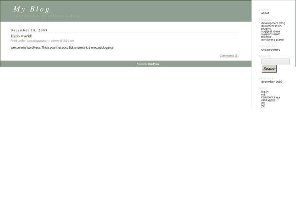 Site using Pretty Link Lite plugin