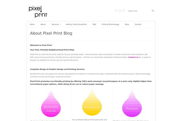 Abundance theme site design template sample