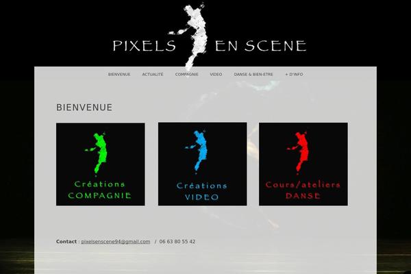 Snaps theme site design template sample