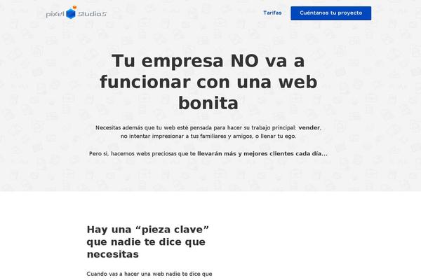 Squared theme site design template sample