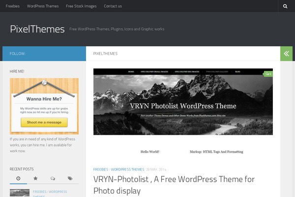 Ultra theme site design template sample
