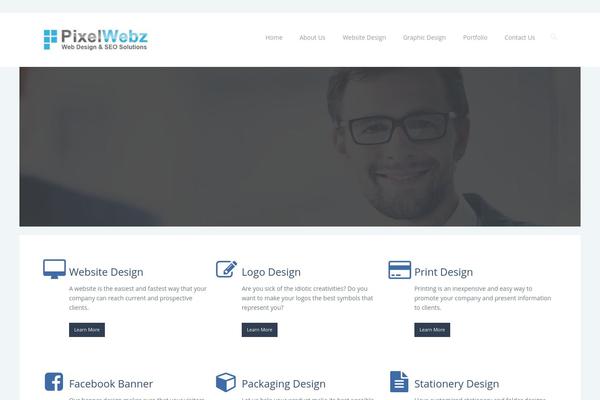 Unique theme site design template sample