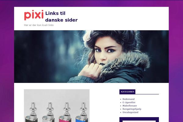 pixiblog.dk site used Buntu