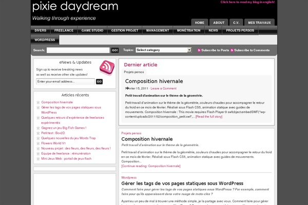 Magazine_10 theme site design template sample