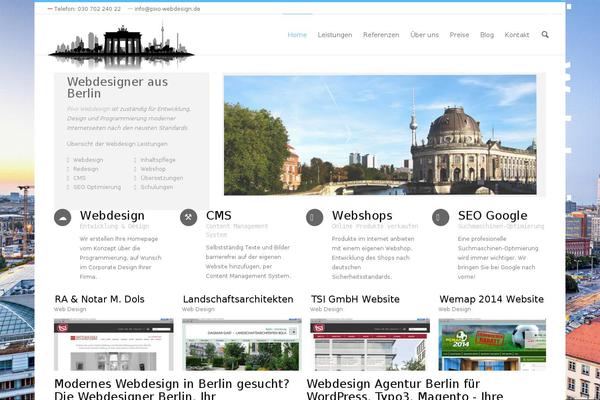 ThemeTastic theme site design template sample