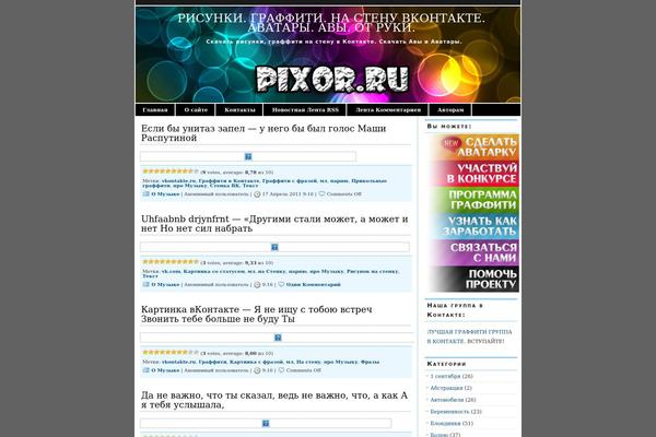 pixor.ru site used magicblue