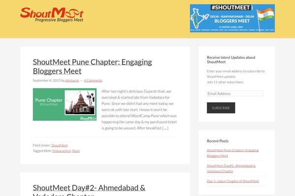 Site using Floating Social Share bar WordPress plugin plugin