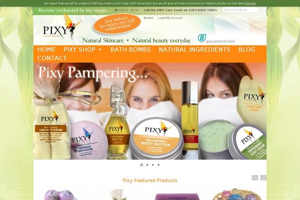 Fino theme site design template sample