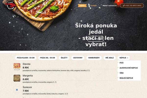 Site using Foodmood-core plugin