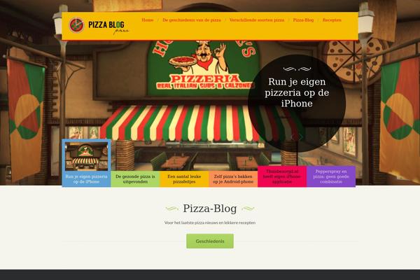 Seasons theme site design template sample