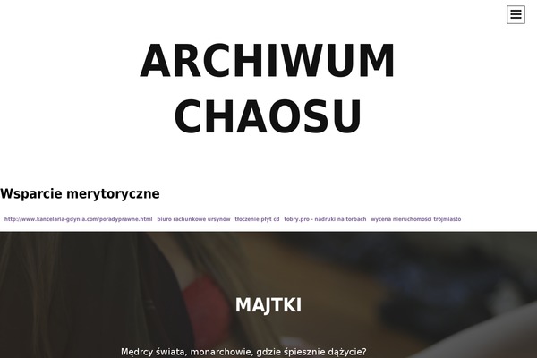Intergalactic theme site design template sample