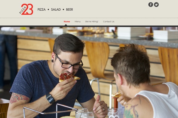 Dine & Drink theme site design template sample