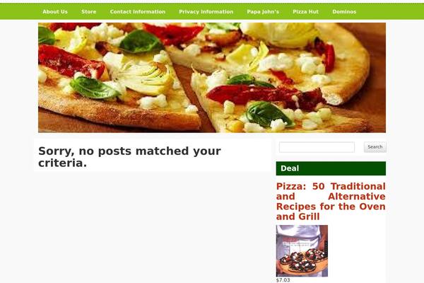 Restaurante theme site design template sample