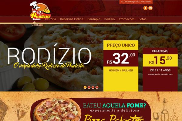 Dine & Drink theme site design template sample