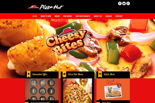 Dine & Drink theme site design template sample