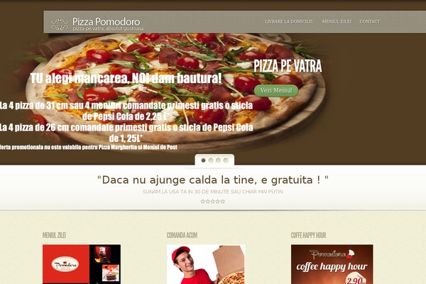 MyCuisine theme site design template sample