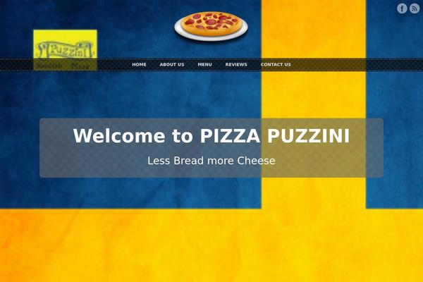 Sunrise theme site design template sample