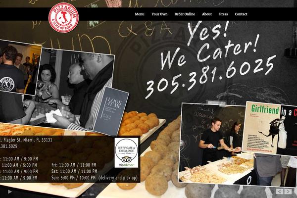 Lezzatos theme site design template sample